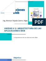 Arquitectura de App Web