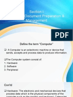 Electronic Document Preparation Powerpoint