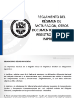 Registro Fiscal de Imprentas, Obligaciones y Prohibiciones de Las Imprentas