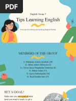 Tips Learning English - Group 3