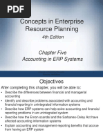 Chapter 5 - Accounting in ERP Systems