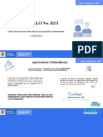 13 - 07 - 2022 Chequéalo #1115 - Chat Información de Certificados de Discapacidad y Enfermedades 12072022 GSC