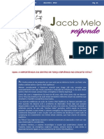 O Centro de Força Esplênico - Jacob Melo Responde - JORNAL VORTICE 55 DEZEMBRO 2012 - Módulo VII