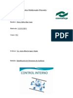 Metodos de Evaluacion Del Control Interno