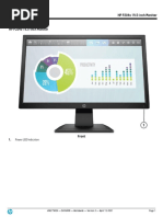 QuickSpecs HP P204v 19.5-Inch Monitor