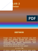 Fungsi Linear Dan Fungsi Kuadrat