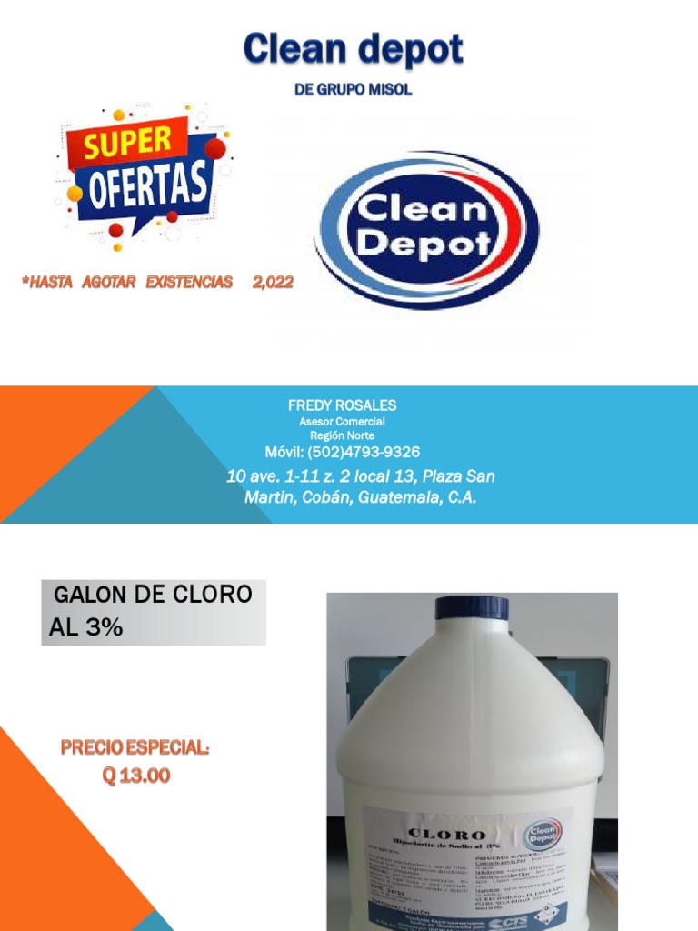 Catalogo Ofertas de Clean Depot Marzo, Abril 2,022 PDF Aspiradora