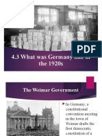 4.3 What Was Germany Like in the 1920s  Year 9 History IGCSE