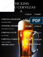 CERVEZAS