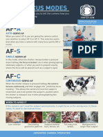 Autofocus Modes