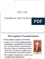 ECE 142 Laplace Transform Guide