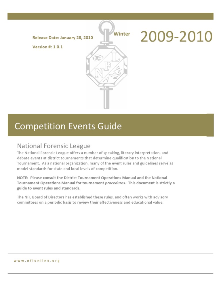 NFL Rulebook PDF Nature