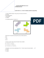 Latihan Matematika KD 3.5