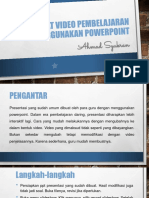 Membuat Video Pembelajaran Menggunakan Powerpoint