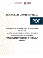 Convocatoria Del Servicio de Impermeabilizacio N. - Publicacio N