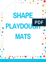 Shapes Playdough Mats - LWM