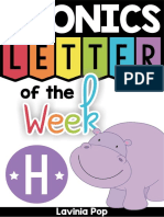 LetteroftheWeek H