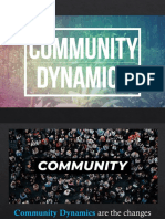 Community Dynamics PDF
