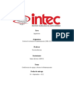 Codificación e Inventario Gestión de Sistemas de Mantenimiento - Mario Silverio 1089053