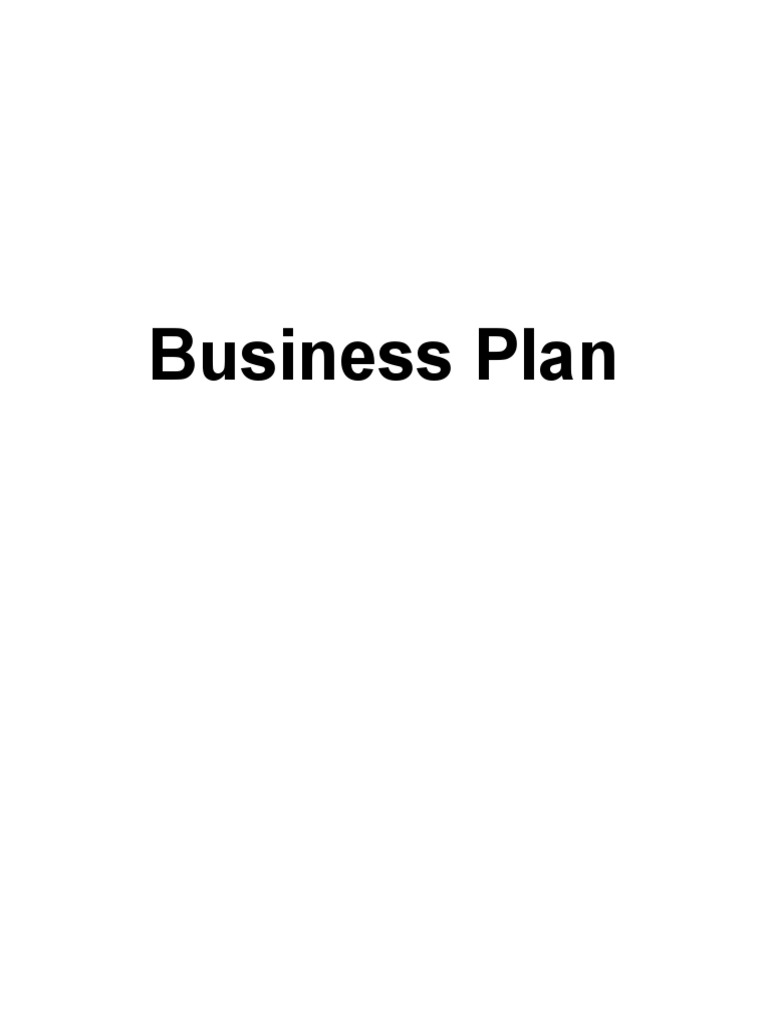 Business Plan | PDF | Mass Media | Marketing