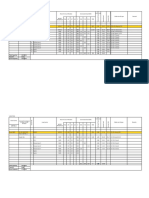 E-23 Schedule of Panel