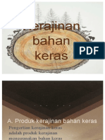 Kerajinan Bahan Keras