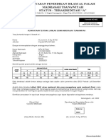 Form Surat Pernyataan Jumlah Siswa Juli Desember 2020 MTs