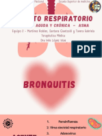 Bronquitis Aguda, Crónica y Asma