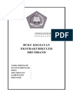 Buku Kegiatan Extrakurikuler Drumband