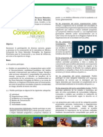 Convocatoria Al Reconocimiento A La Conservación de La Naturaleza 2011