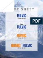 HUMIC FULVIC SPEC SHEET