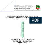 MI Miftahul Huda Terakreditasi B Kab Musi Rawas DPU 2022