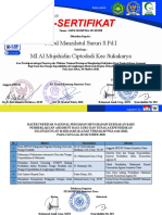 E-SERTIFIKAT Nurul Manzilatul Sururi S.Pd.I