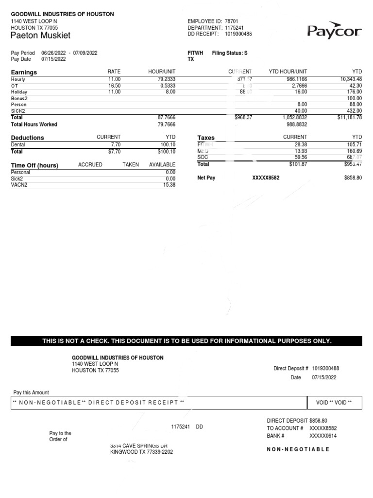Check N Go PDF Money Taxes
