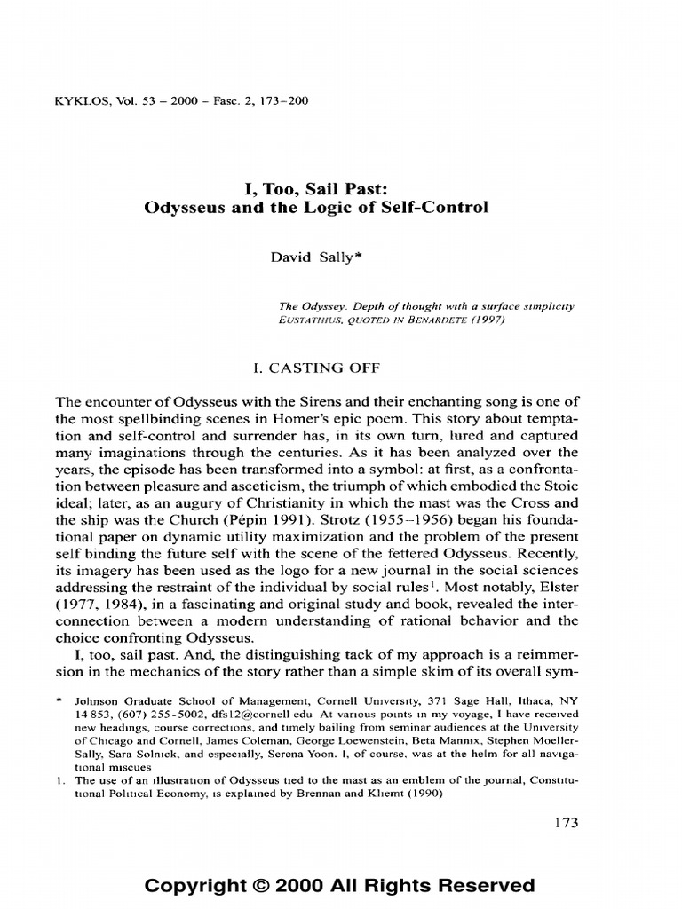 I, Too, Sail Past PDF