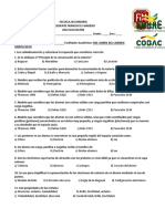 Examen 2 Quimica