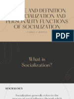 Socialization