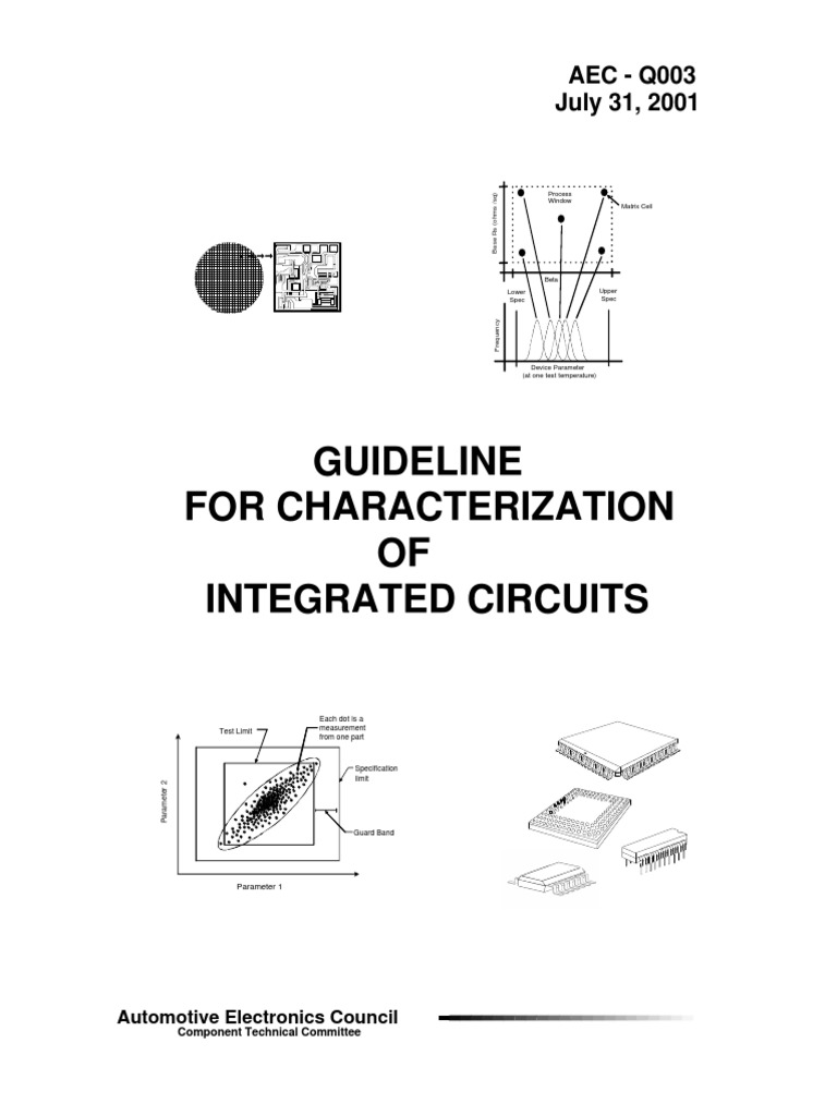 AEC-Q003 IC Characterization Guidelines | PDF | Confidence Interval ...