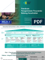 Paparan Panduan Pengelolaan Posyandu