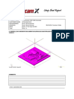 Setup Sheet Report Mill Default MM