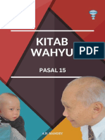 Buku Wahyu-BAB 15 Karya Pdt. A.H. Mandey