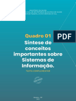 Sistemas de Informação em Saúde: conceitos-chave