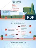 Klasisifikasi Tumbuhan Berdasarkan Linneaus