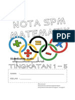 Nota Matematik SPM 2021 1 1