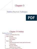 Chapter 3 Database Recovery Technique