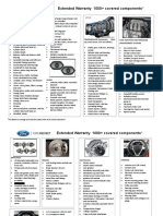 Extended Warranty 1000+ Covered Components