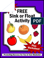 Free Sink or Float Activity: Promoting Success For You & Your Students!