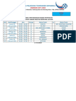 Jadwal Perubahan Pertandingan Dan Damkar Cup I 2023-1