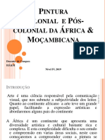 Intura Olonial E ÓS Colonial Da Frica Oçambicana: P C P - Á & M