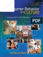 Consumer Behavior and Culture Consequences For Global Marketing and Advertising (Marieke de Mooij) (